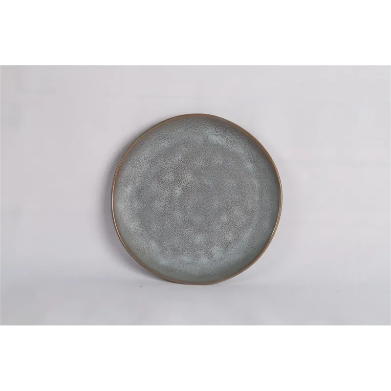 Lėkštė desertinė Domoletti Earth, DIA 20.5 cm, pilka sp.