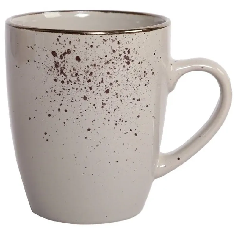 Krūzīte Domoletti Speckle Brown, gaiši brūna krās., 0.368 l