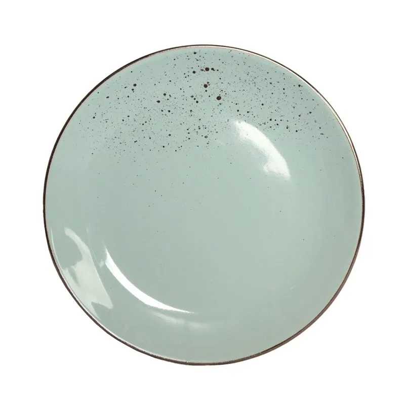 Šķīvis pusdienu Domoletti Speckle Mint, DIA 27 cm, piparmētra ,mint, krās.
