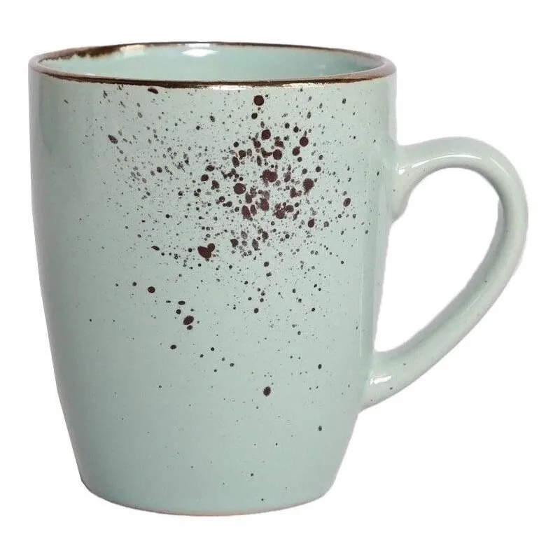 Krūzīte Domoletti Speckle Mint, piparmētra ,mint, krās., 0.368 l