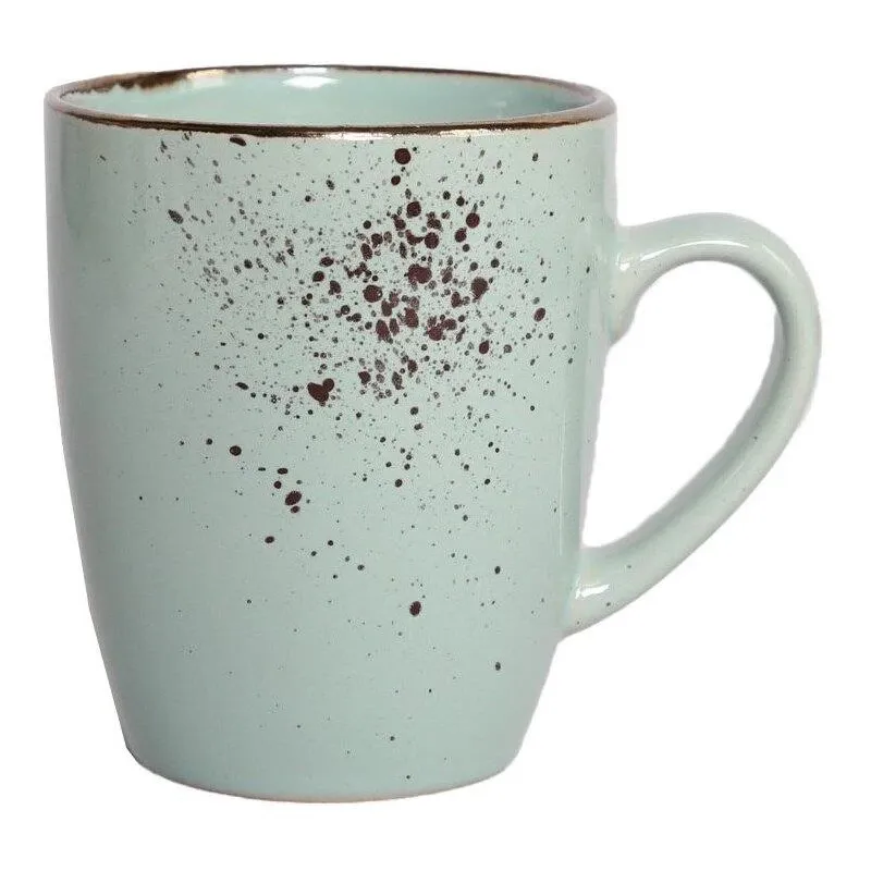 Krūzīte Domoletti Speckle Mint, piparmētra ,mint, krās., 0.368 l