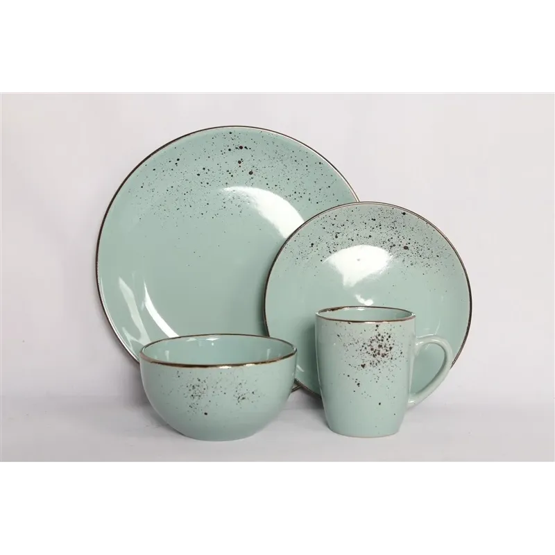 Mug with speckle mint 368ml