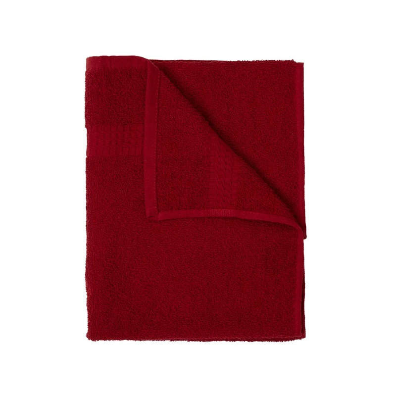 Dvielis 400 gsm 743 sarkans 50x80