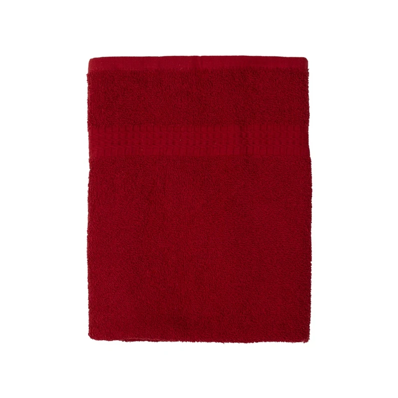 Dvielis 400 gsm 743 sarkans 50x80