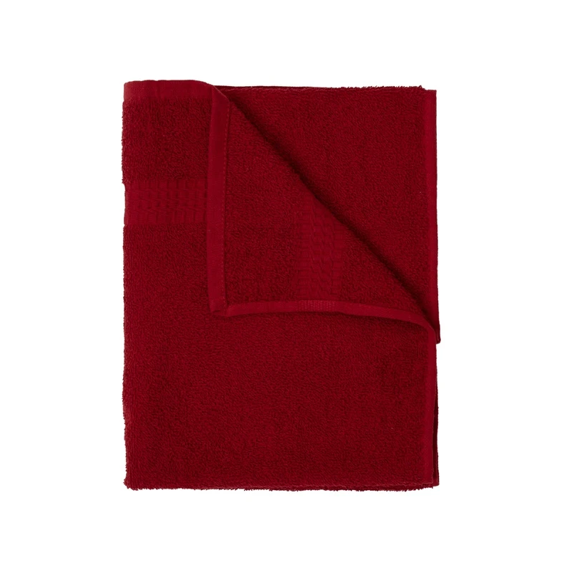 Dvielis 400 gsm 743 sarkans 50x80