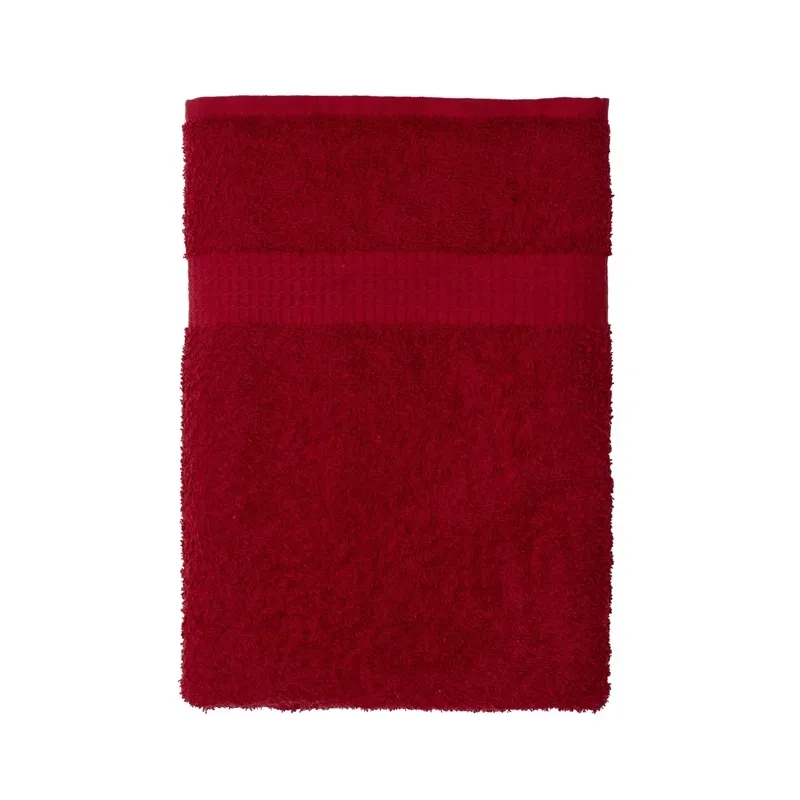 Vannas dvielis Okko 743, tumši sarkana krās., 140 cm x 70 cm