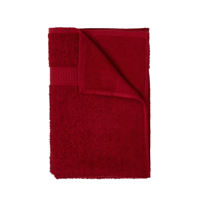 Dvielis 400 gsm 743 sarkans 70x140