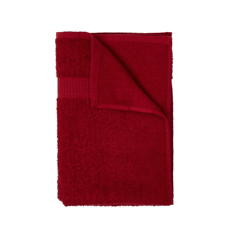 Dvielis 400 gsm 743 sarkans 70x140