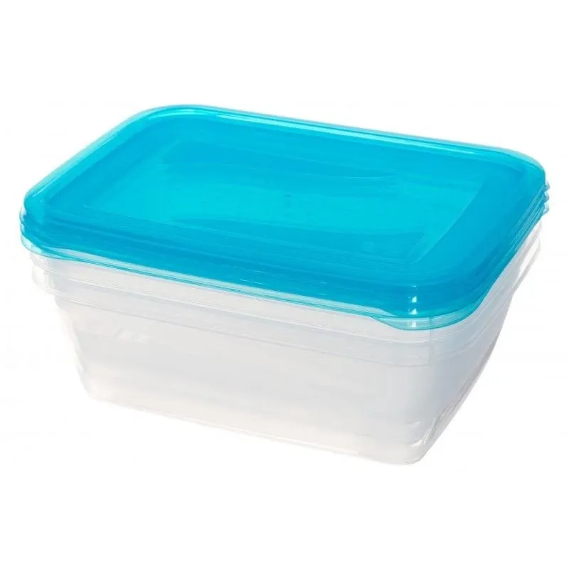 Pārtikas trauks Okko Fresh 30675, 1.25 l, 3 gab.