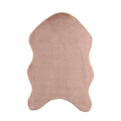 Paklājs māksl.trušādas 90x60 800 gsm roz