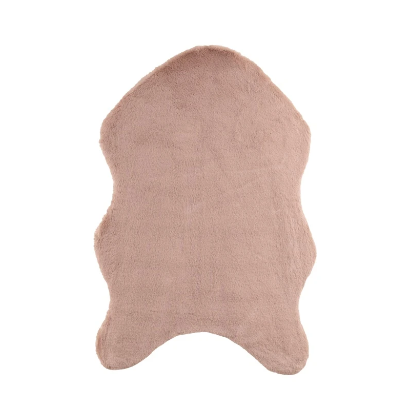 Paklājs māksl.trušādas 90x60 800 gsm roz