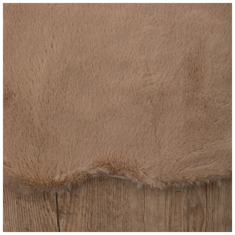 Fur fake rabbit 82x74cm sand rabbit