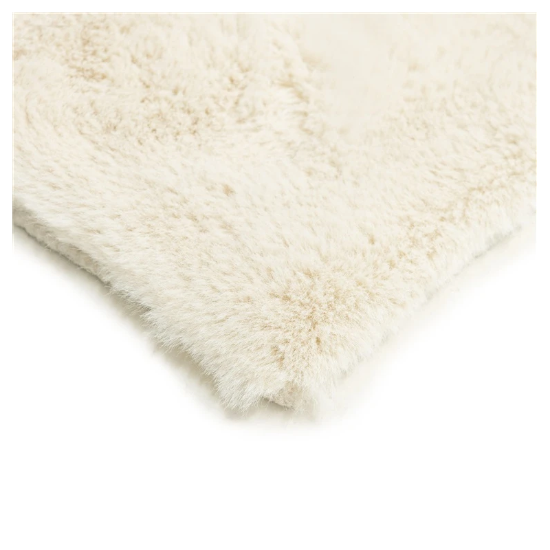 Paklājs māksl.trušādas80x150 800gsm balt