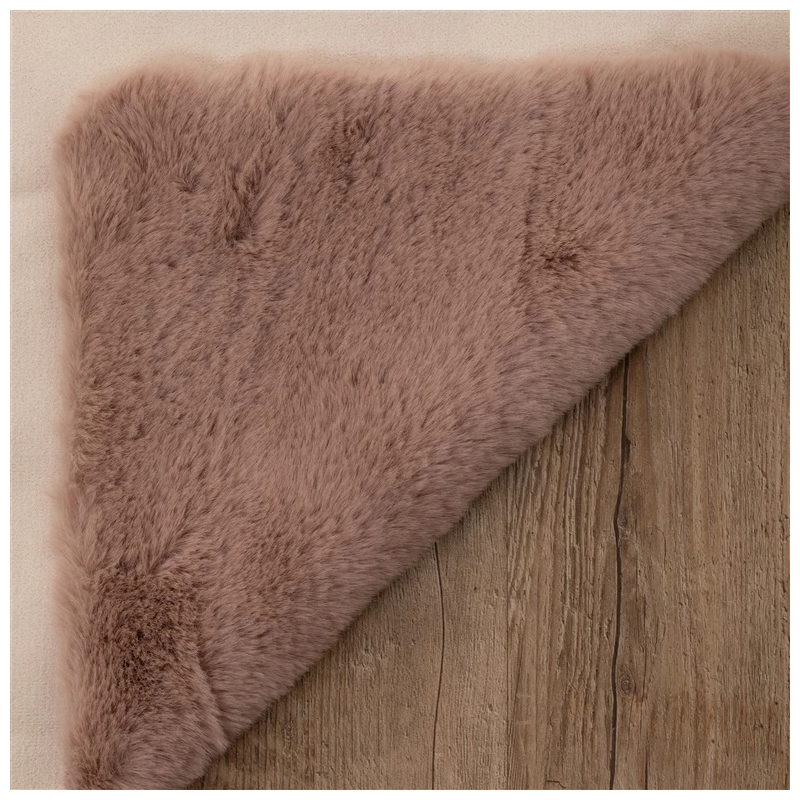 Paklājs māksl.trušādas80x150 800gsm rozā