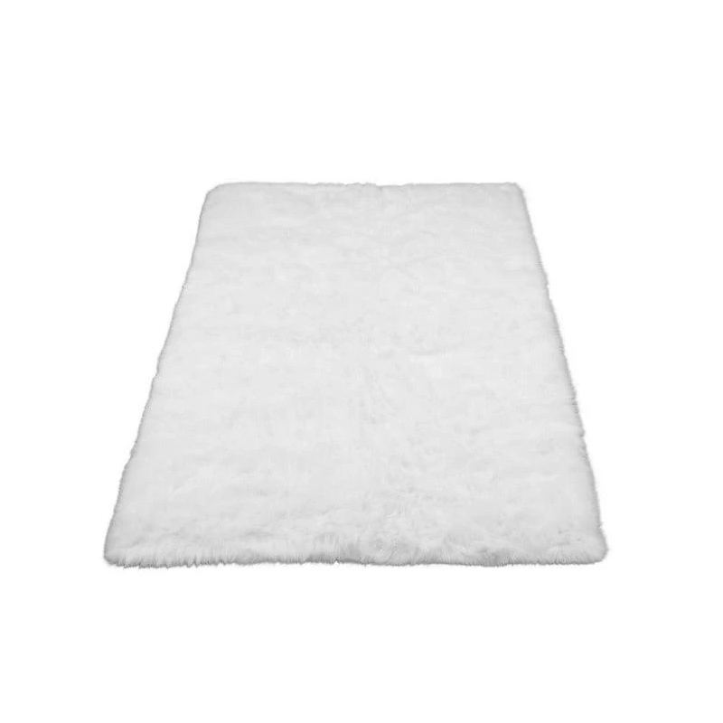 Paklājs māksl.trušād.120x170 800gsm balt