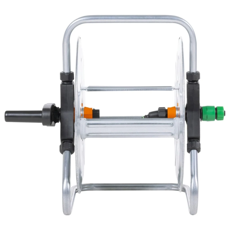 vidaXL sienas šļūtenes spole, 50 m 1-2", šļūtenei, tērauds