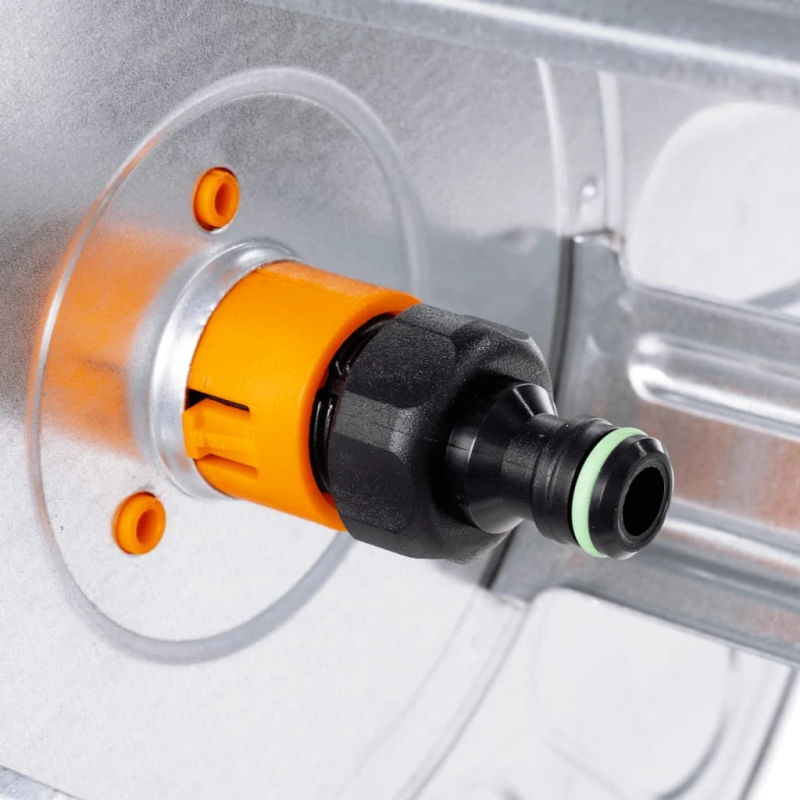 vidaXL šļūtenes spoles ratiņi 60 m 1-2" šļūtenei, tērauds