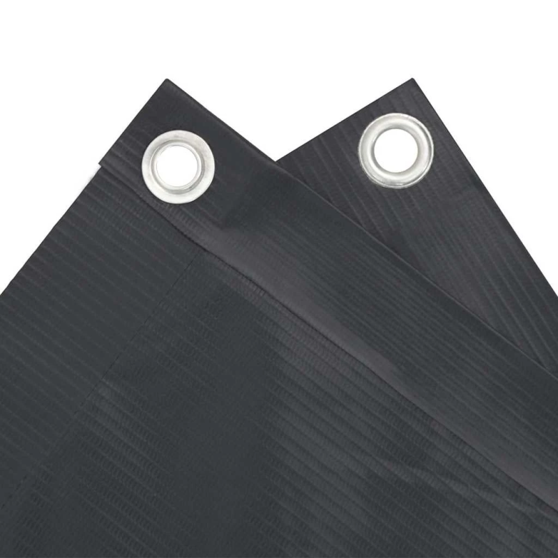 vidaXL balkona aizslietnis, PVC, 400x120 cm, antracītpelēks