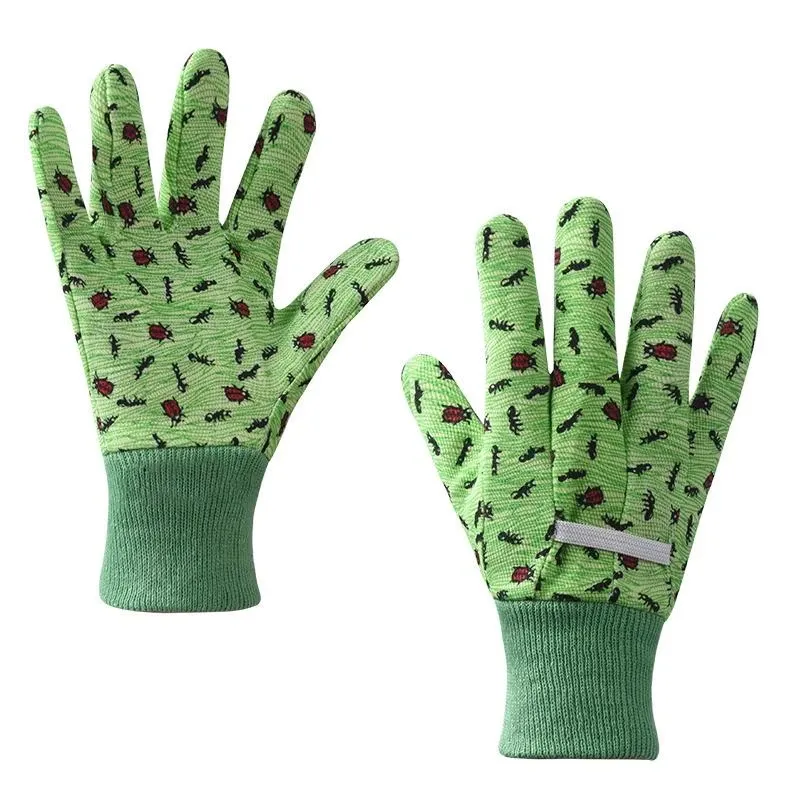 Cimdi pirkstaiņi Garden Center E05AFG, bērniem, zaļa krās., XS