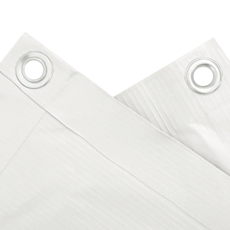 vidaXL balkona aizslietnis, PVC, 700x120 cm, balts