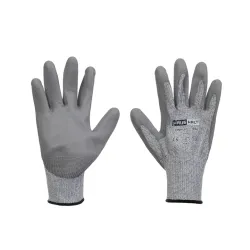 Gloves hppe dipped pu c22nhuh size 10