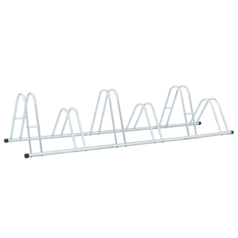vidaXL velosipēdu statīvs, 6 velosipēdiem, cinkots tērauds