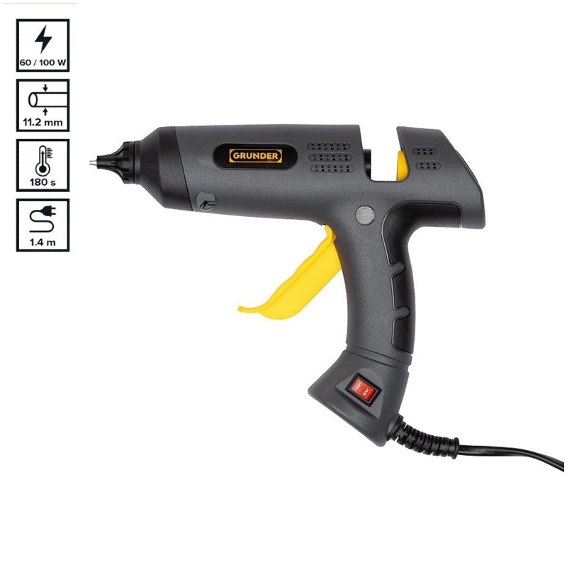 Pistole karstās līmes grun 60-100w11.2mm