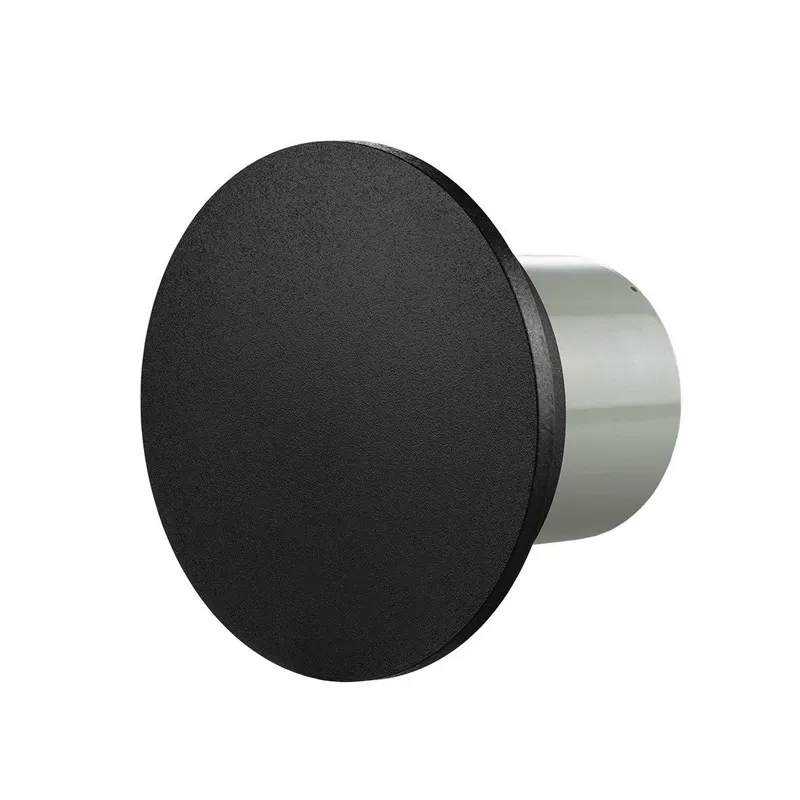 Ventilators aksiaalne-gaisvadu Haushalt RO 100 T BLACK, ar taimeri, 10 cm