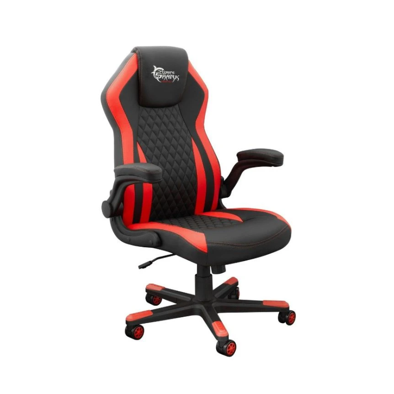 White Shark Gaming Chair Red Dervish K-8879 black-red