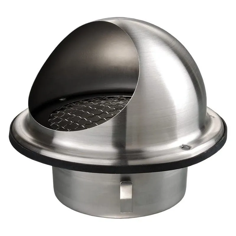 Välisventilatsiooni restid Haushalt, roostevaba teras, 133 mm, 97 mm