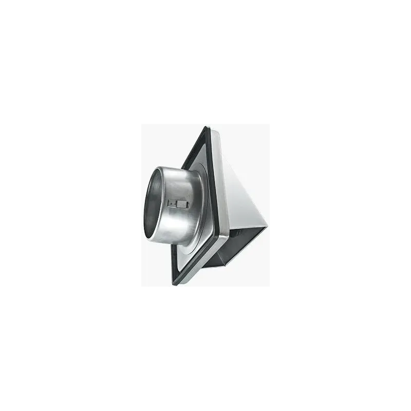Āra ventilācijas restes Haushalt, nerūsējošais tērauds, 137 mm x 137 mm, 97 mm