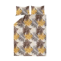 BED COV SET Abstract Leave COTT 200x220