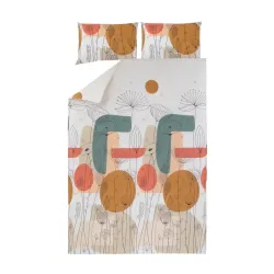 BED COV SET Geometrix COTTON 200x220CM