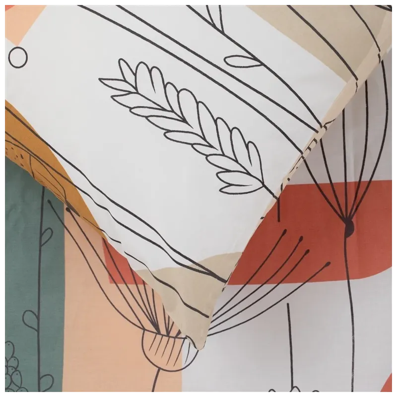 Gultas veļas komplekts Domoletti Geometrix, daudzkrāsaina, 200 x 220 cm