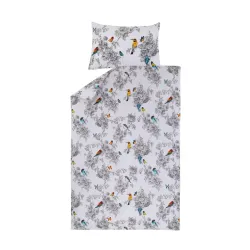 BED COV SET Bird Wilde SATEEN 140x200CM
