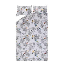 BED COV SET Bird Wilde SATEEN 200x220CM