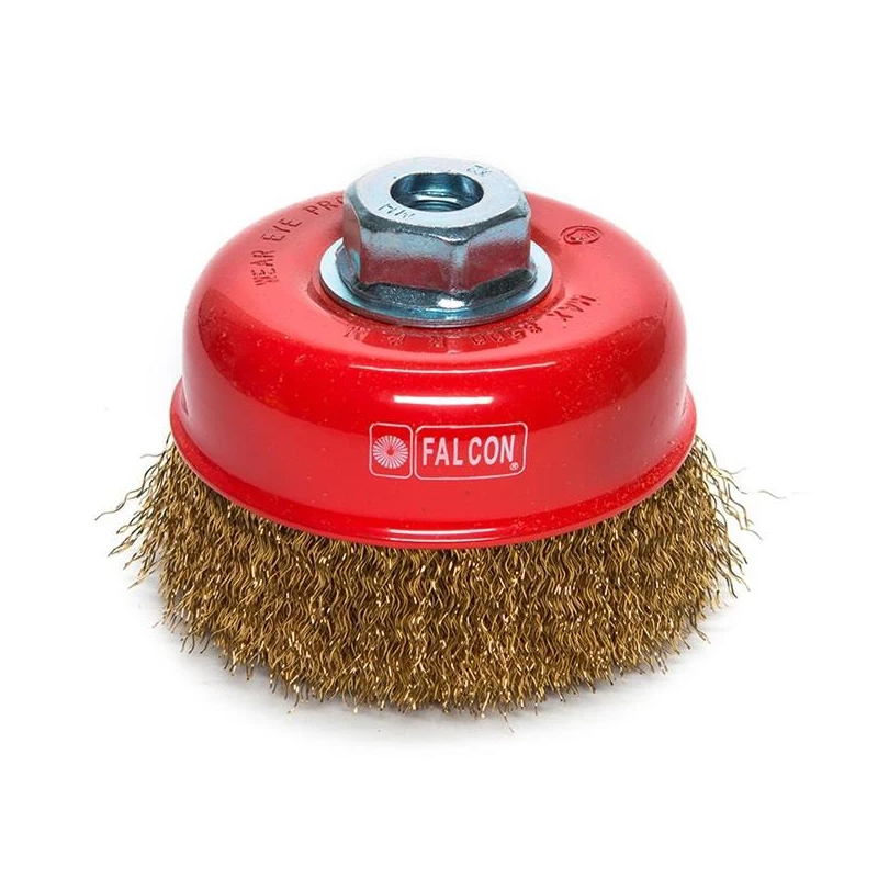 Tērauda slīpēšanas birste Falcon 100 mm