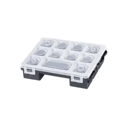 Įrankių dėžė Okko ORGA200TCCZALT002, 19.2 cm x 14.3 cm x 5 cm, pilka sp.