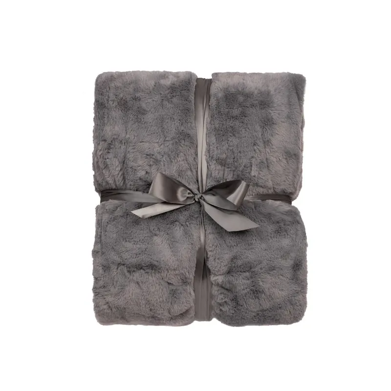 Pledi Domoletti KSKHLG-025, tumši pelēka, 150 cm x 200 cm