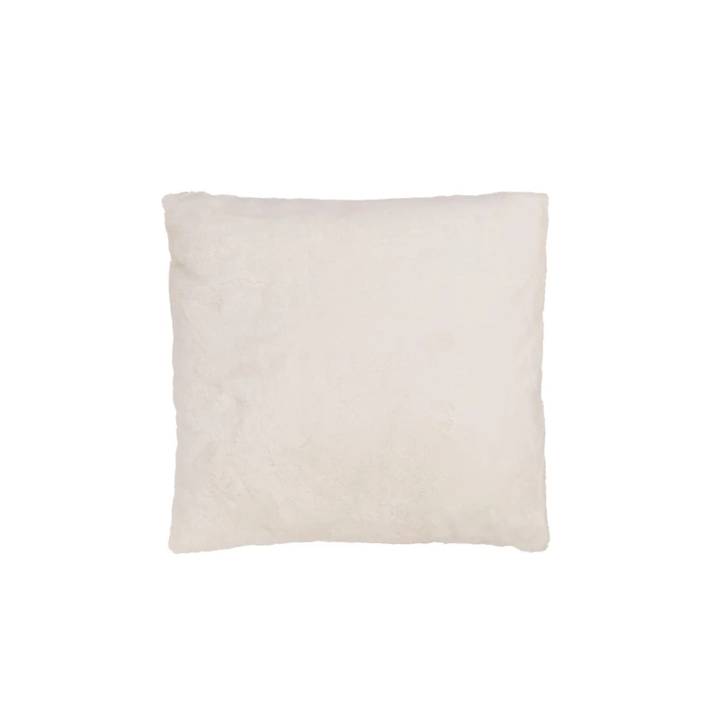 DEKORATĪVAIS SPILVENS KAILIS 45X45 cm KSKHLG-027 KRĒMĪGS