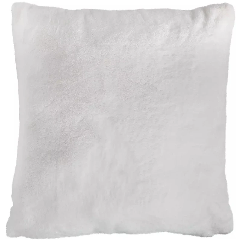 DEKORATĪVAIS SPILVENS KAILIS 45X45 cm KSKHLG-027 KRĒMĪGS