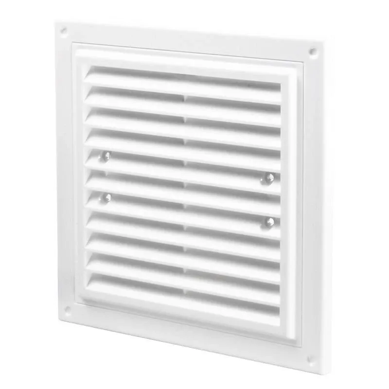 Ventilācijas reste Haushalt, plastmasa, 175 mm x 175 mm