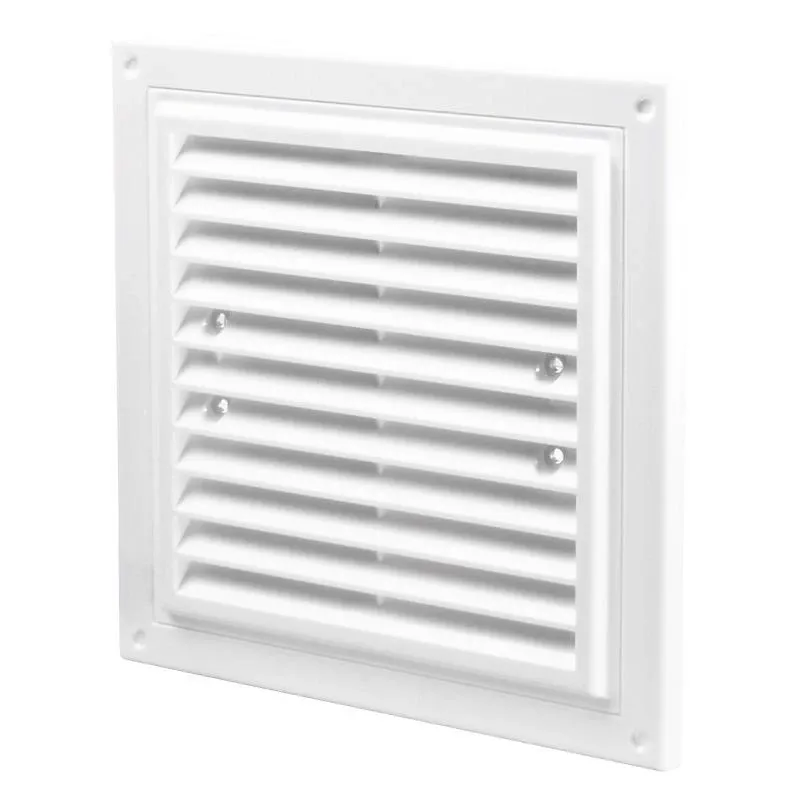 Ventilācijas reste Haushalt, plastmasa, 175 mm x 175 mm