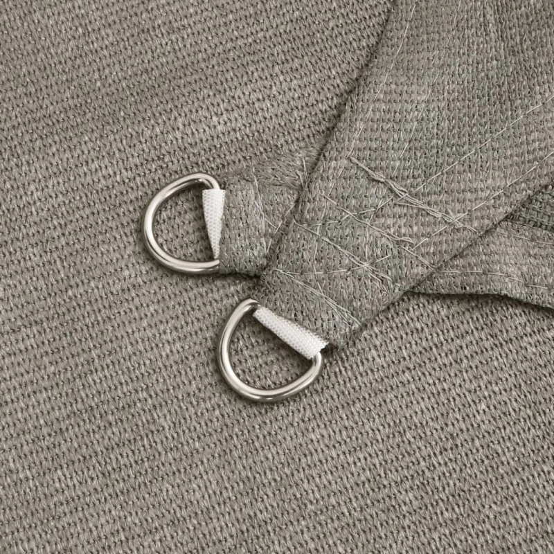 vidaXL saulessargs, 160 g-m², taisnstūra, gaiši pelēks, 5x8 m, HDPE