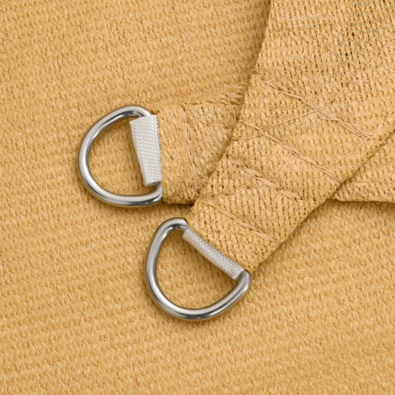 vidaXL saulessargs, 160 g-m², taisnstūra, smilšu krāsa, 2x3,5 m, HDPE