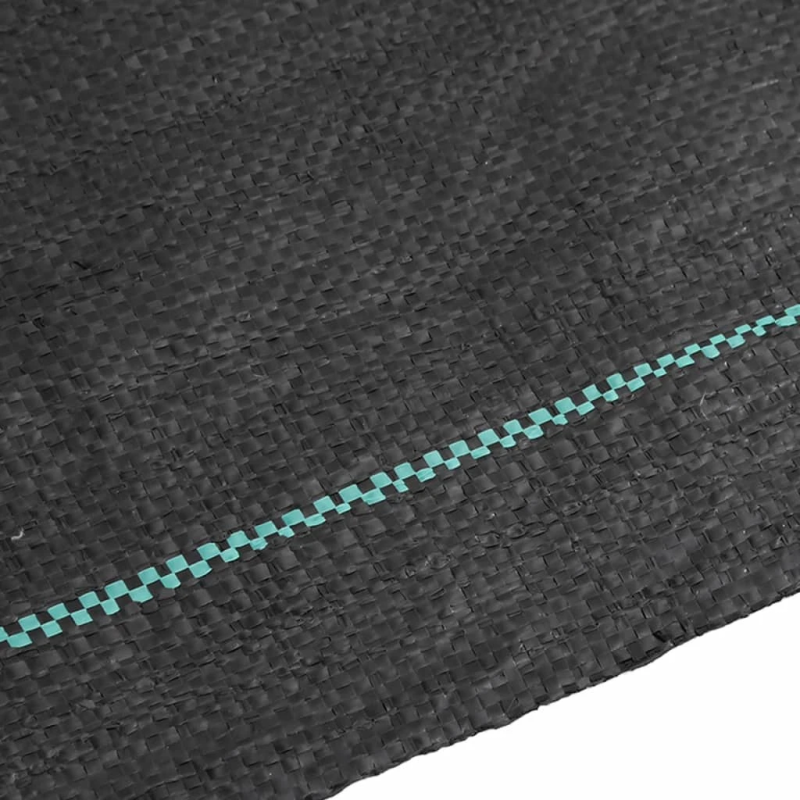 vidaXL augsnes pārsegs, melns, 0,5x25 m, PP