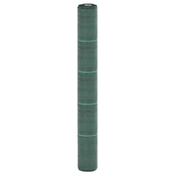 vidaXL augsnes pārsegs, zaļš, 1x100 m, PP