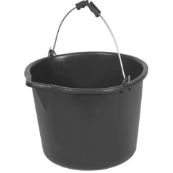 Spainis nepārtikas ar piltuvi 12l melns