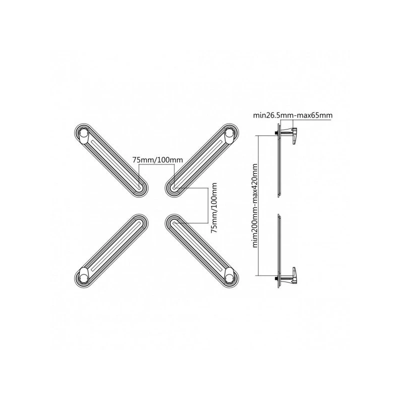 Sbox NON-VESA Adapter