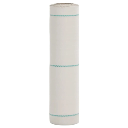 vidaXL augsnes pārsegs, balts, 0,5x200 m, PP